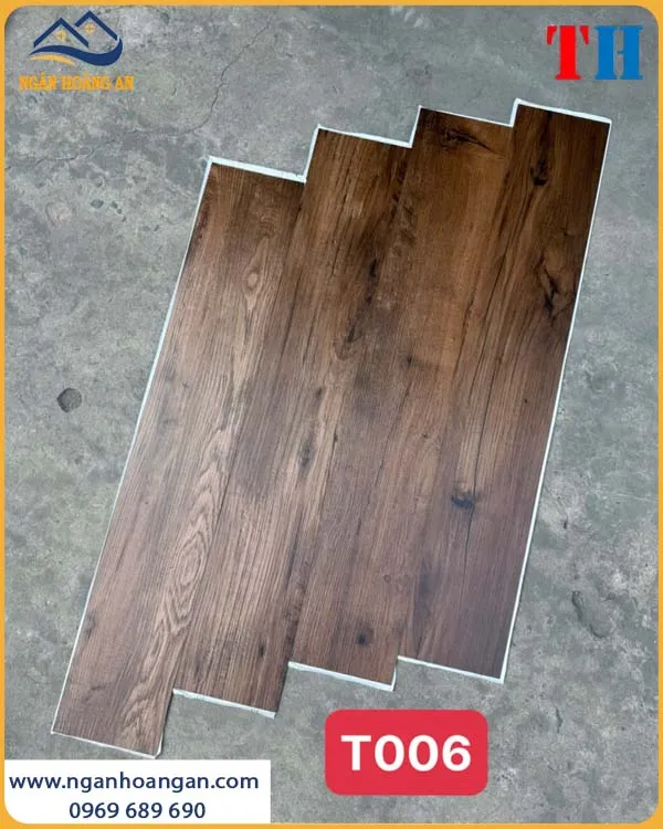 Tấm Lót Sàn Nhựa Giả Gỗ THFLoor TH006 Dày 1.8mm Tấm Lót Sàn Nhựa Giả Gỗ THFLoor TH006 Dày 1.8mm